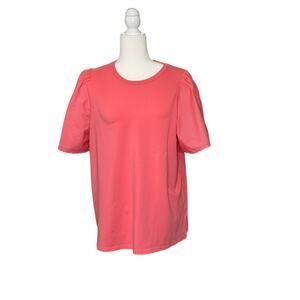 A New Day Top Womens XL Feminine Minimalist Preppy Everyday Casual Workwear